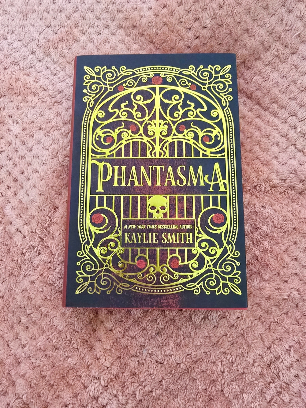 Phantasma by Kaylie Smith - Yellow & Black Gothic Cover